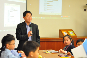 Dr. Wilton Fok, director of the e-Learning Development Laboratory of HKU