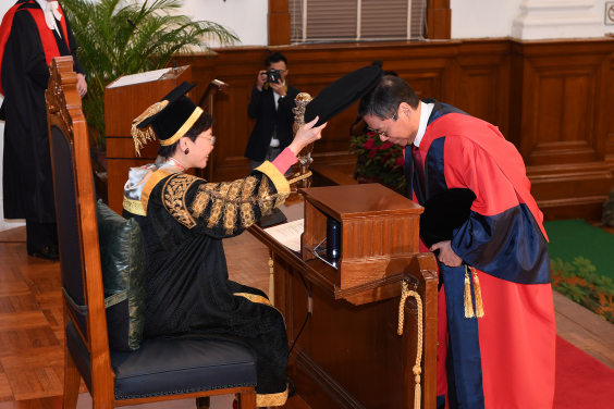 Justice Mr GeRoberto Alexandre Vieira Ribeiro, Doctor of Laws honoris causa