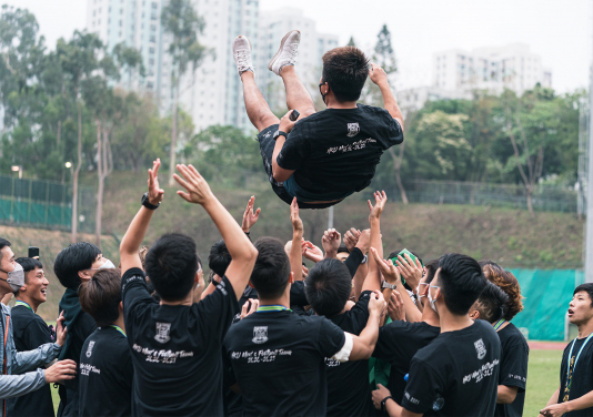 香港大學贏取大專盃足球賽冠軍