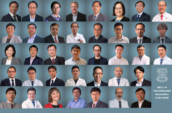 Thirty-eight HKU academics listed among the most highly cited researchers in 2022