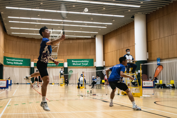 2nd Doubles: Ko Shing Hei & Leung Wai Chun

 