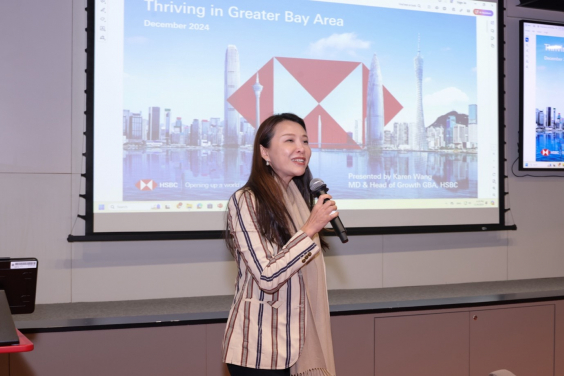 Ms Karen Wang, Managing Director, Head of Growth, Greater Bay Area (GBA), The Hong Kong and Shanghai Banking Corporation (HSBC)